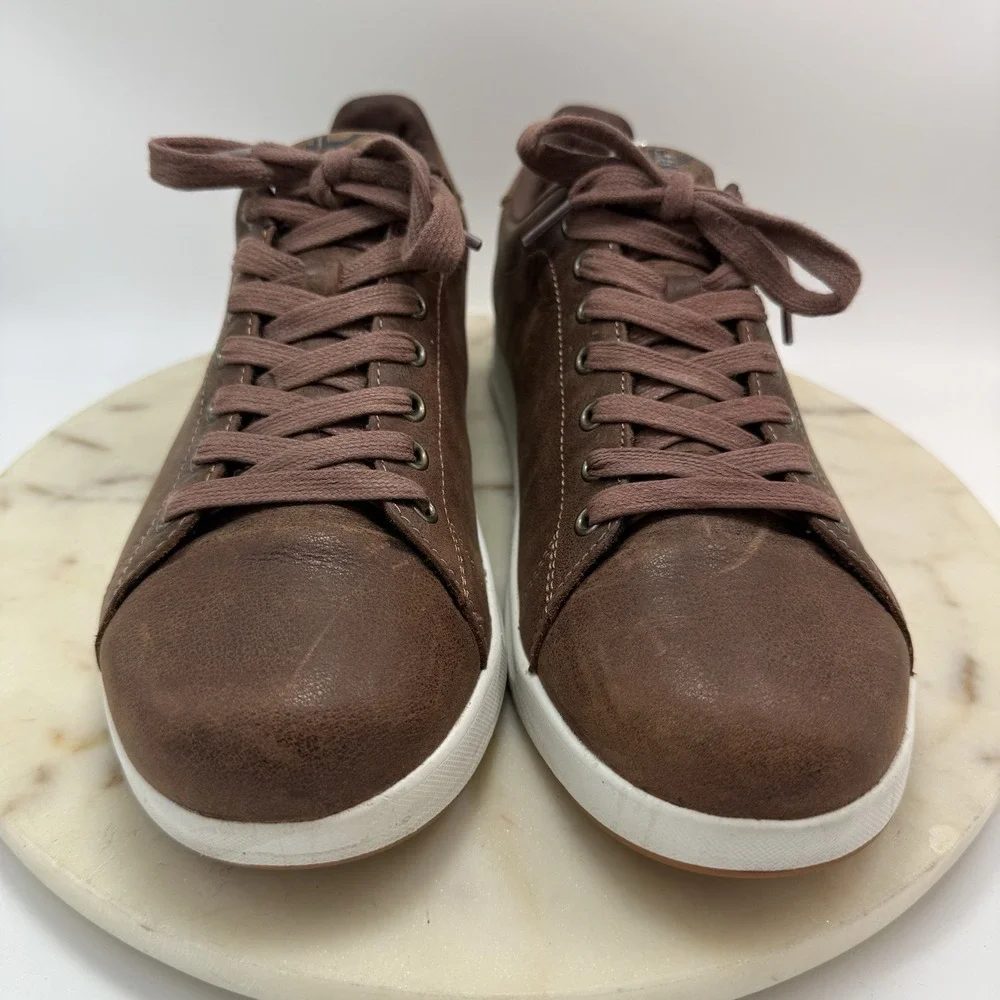 Kuru Roam Classic Court Mens Size 10.5 Brown Athletic Leather Shoes Sneakers